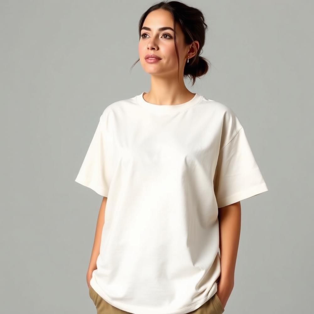 T-SHIRT BULLPADEL MALAGA CREAM